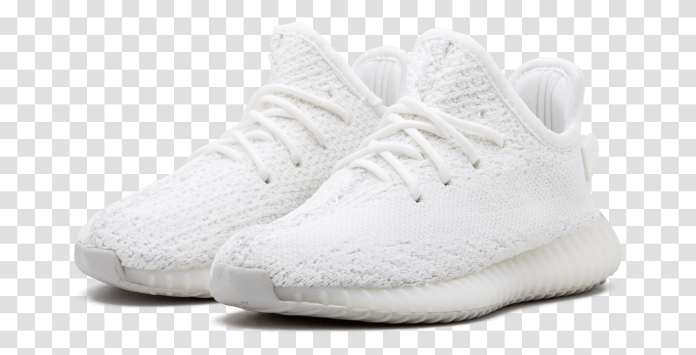 Yeezy 350 Cream White Custom Round Toe, Clothing, Apparel, Shoe, Footwear Transparent Png