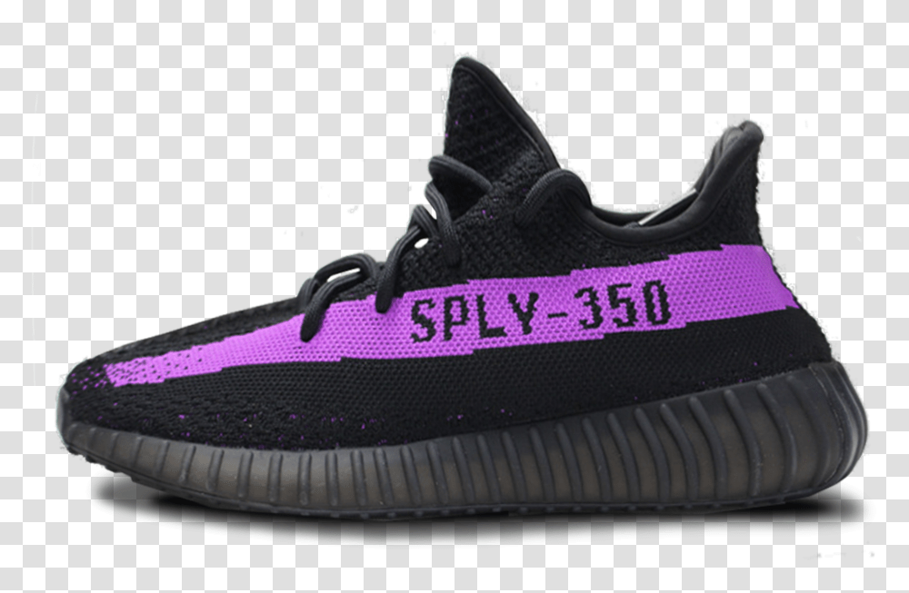 Yeezy Boost 350 V2 Purple Purple Yeezys, Shoe, Footwear, Clothing, Apparel Transparent Png