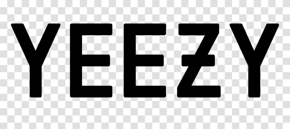 Yeezy Logo Image, Face, Gray Transparent Png