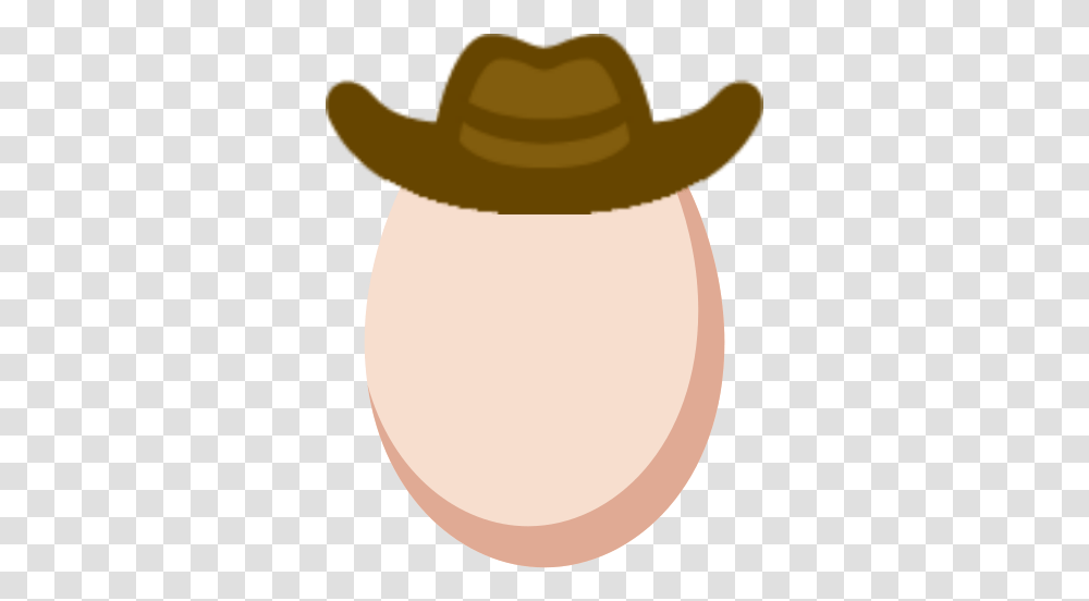 Yegghaw Discord Emoji Egg With Cowboy Hat, Plant, Seed, Grain, Produce Transparent Png