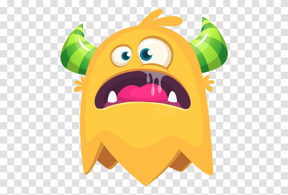 Yelling Funny Monster Clipart, Mouth, Pac Man, Peeps Transparent Png