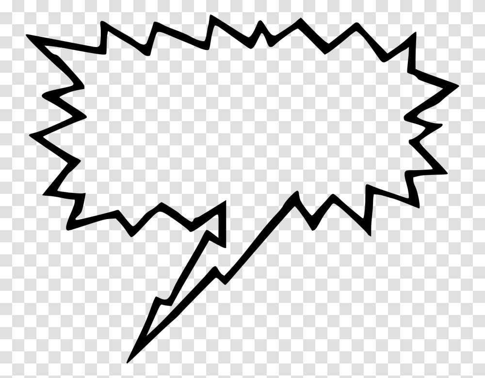 Yelling Speech Bubble, Gray, World Of Warcraft Transparent Png