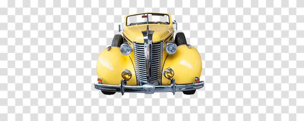 Yellow Car, Vehicle, Transportation, Hot Rod Transparent Png