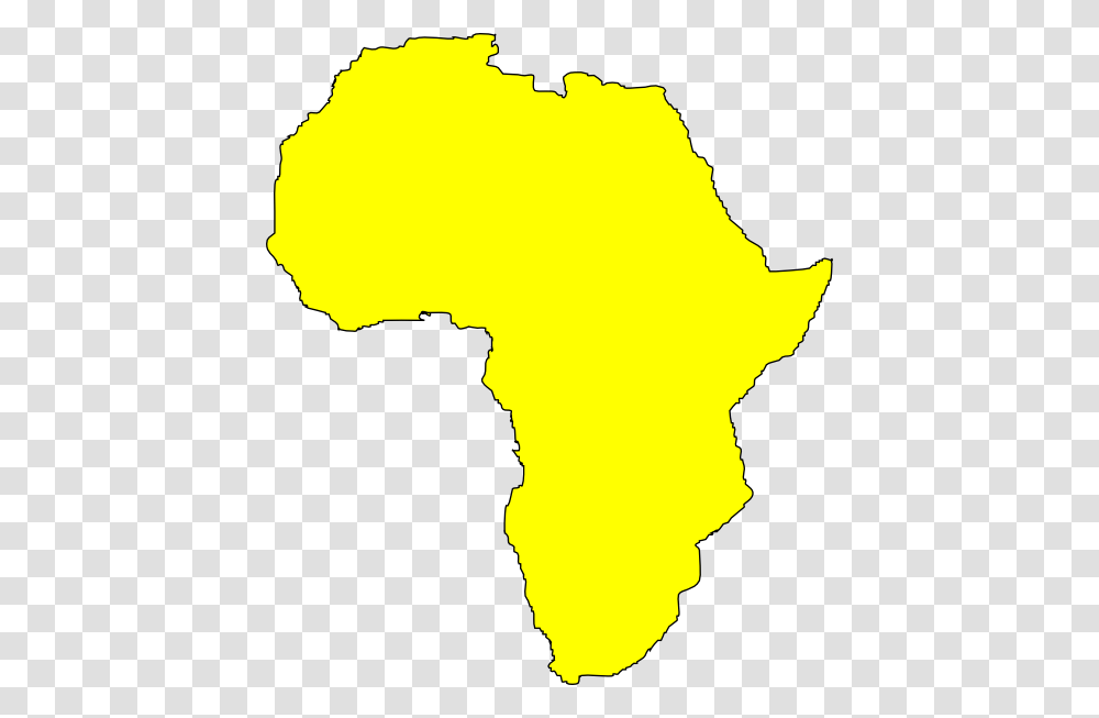 Yellow Africa Clip Art, Map, Diagram, Plot, Atlas Transparent Png