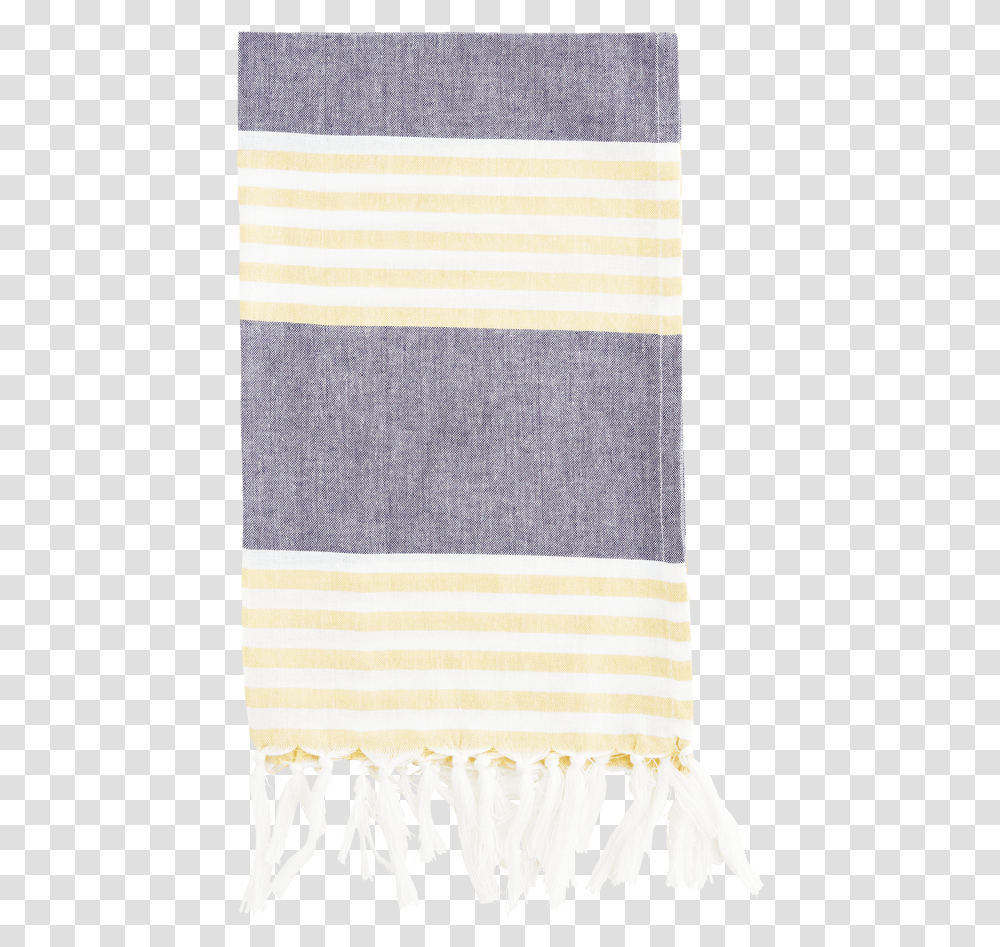 Yellow Amp Blue Stripe Tea Towel Wool, Rug, Bath Towel Transparent Png