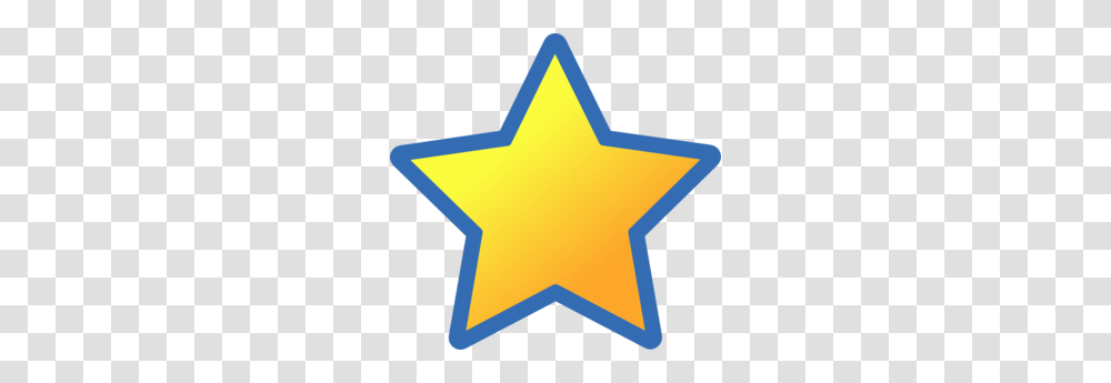 Yellow And Blue Stars Clipart, Star Symbol Transparent Png