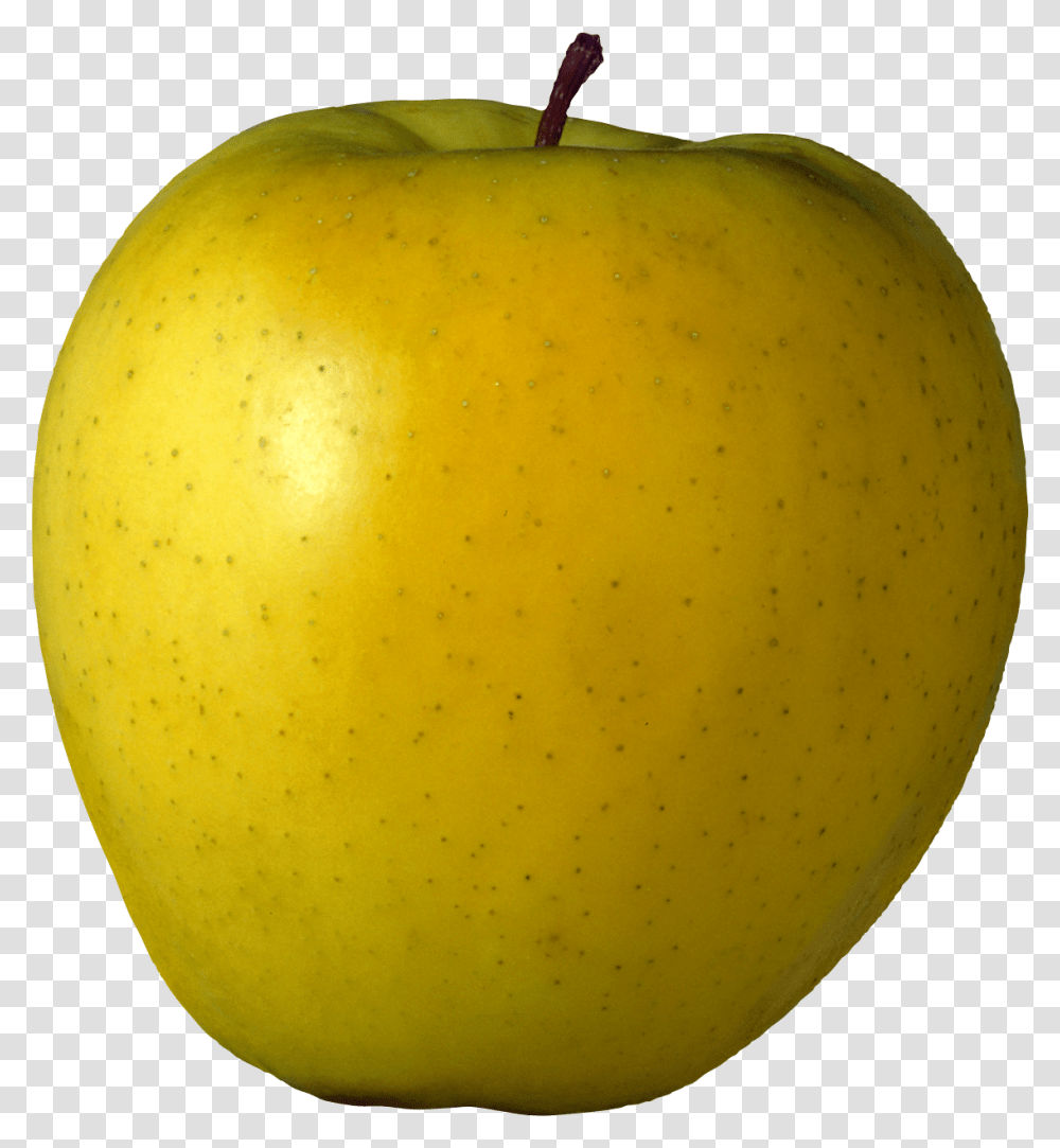 Yellow Apple With Background, Plant, Fruit, Food Transparent Png