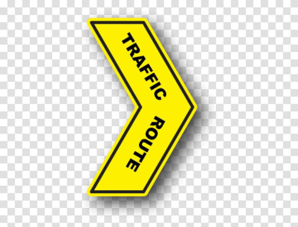 Yellow Arrow Graphics, Sign, Road Sign Transparent Png