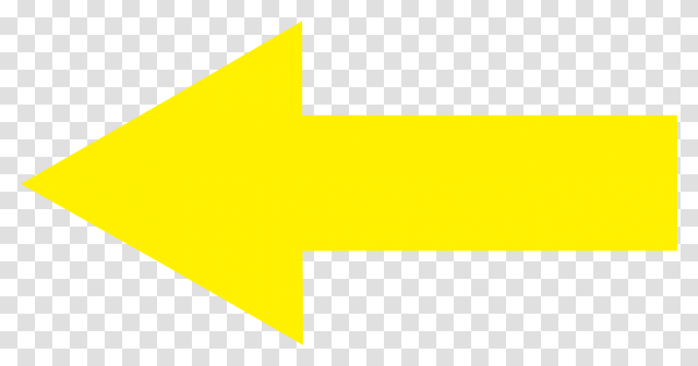 Yellow Arrow Left Yellow Arrow Black Background, Logo, Trademark, Label Transparent Png
