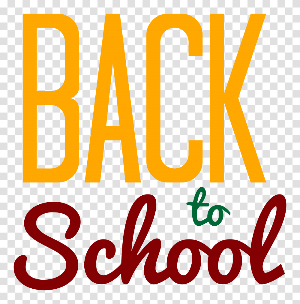 Yellow Back To School Clipart, Label, Alphabet, Logo Transparent Png