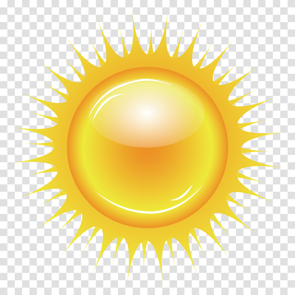 Yellow Background Sun Clipart Sun Vector, Nature, Outdoors, Sky, Flare Transparent Png