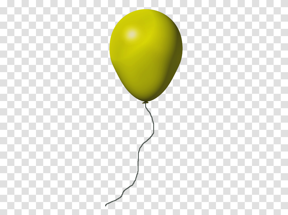 Yellow Balloon Background Balloon Transparent Png