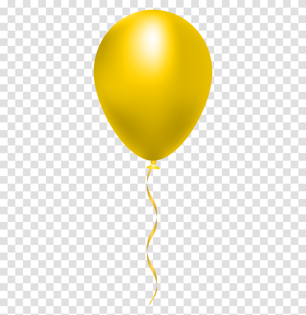 Yellow Balloon Background Transparent Png
