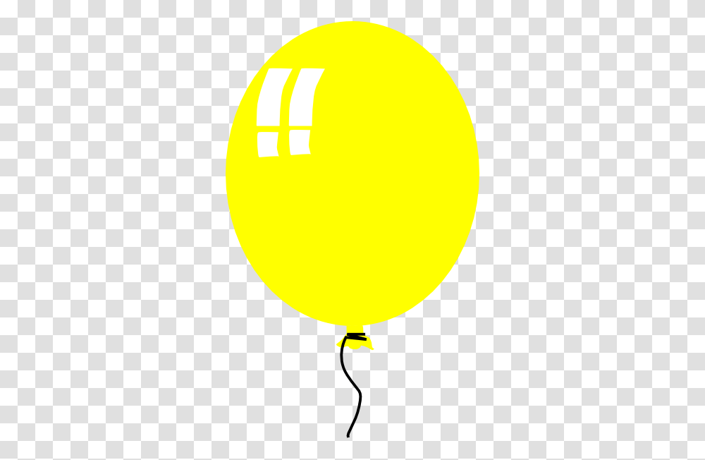 Yellow Balloon Clip Art, Tennis Ball, Sport, Sports Transparent Png