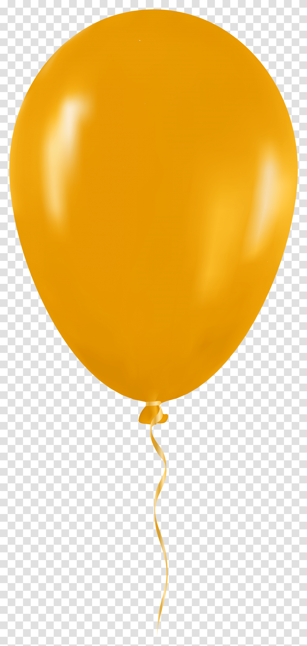 Yellow Balloon Clip Art Yellow Balloon Background Transparent Png