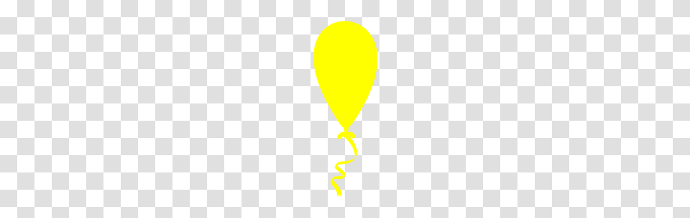 Yellow Balloon Icon, Logo, Trademark Transparent Png