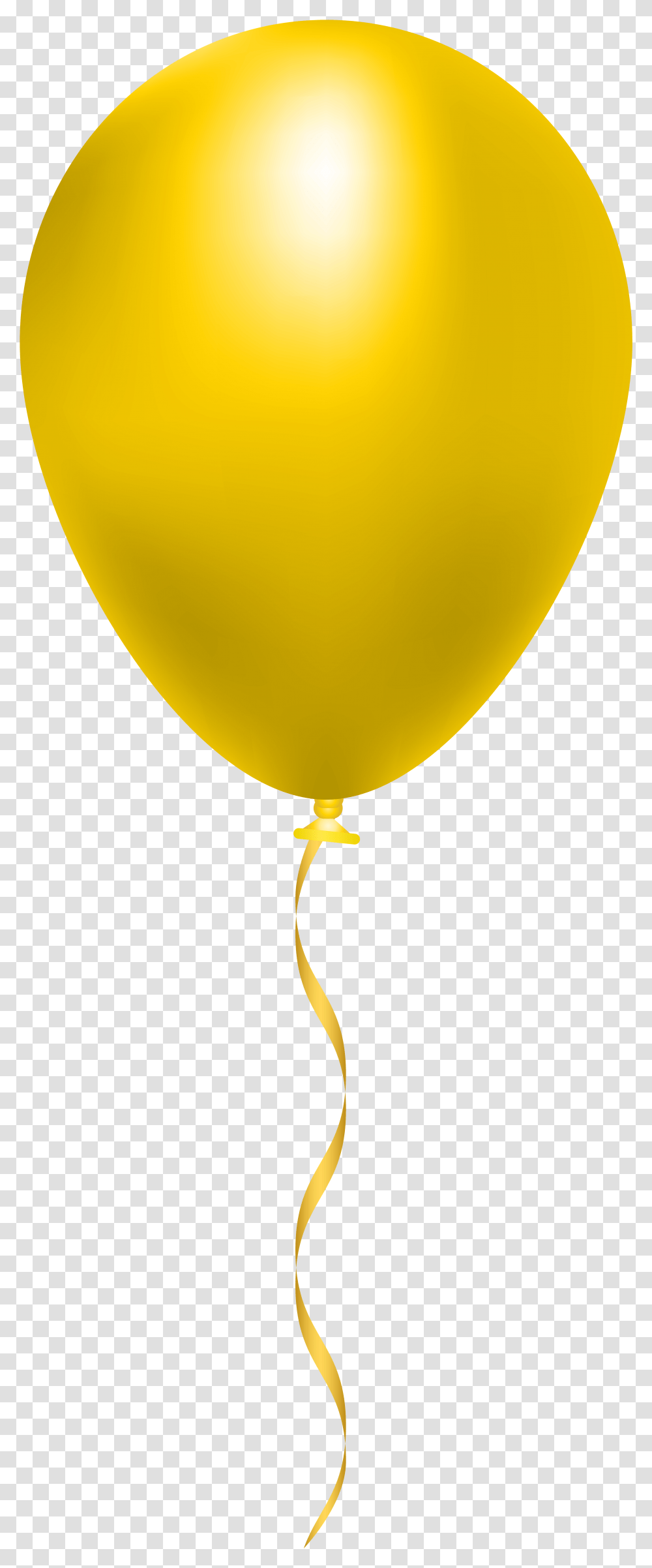 Yellow Balloons Ballon Transparent Png