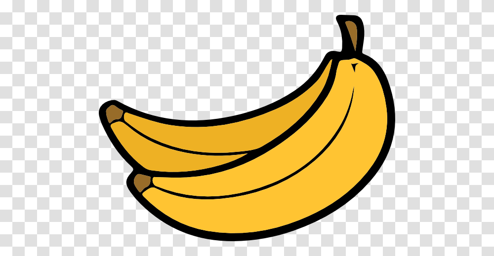 Yellow Bananas Clip Art, Fruit, Plant, Food Transparent Png