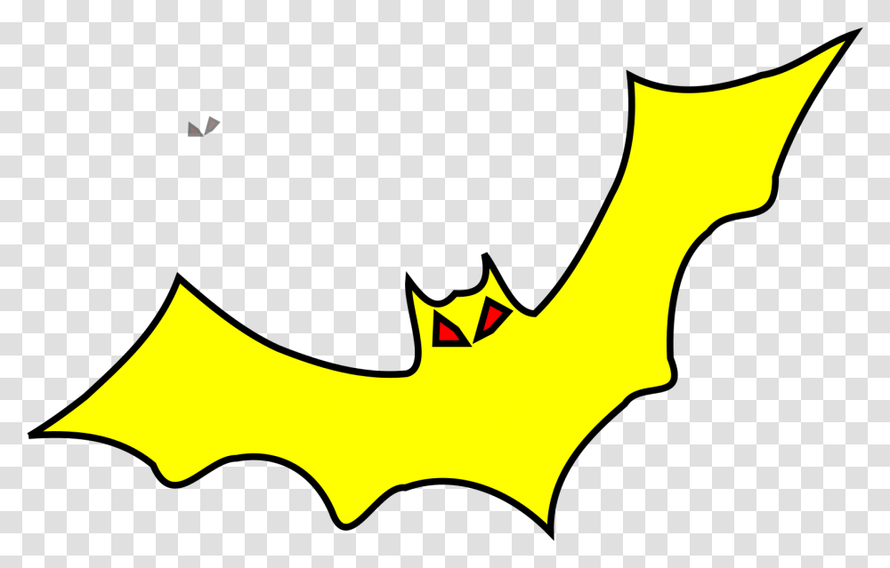 Yellow Bat Clip Art, Batman Logo Transparent Png