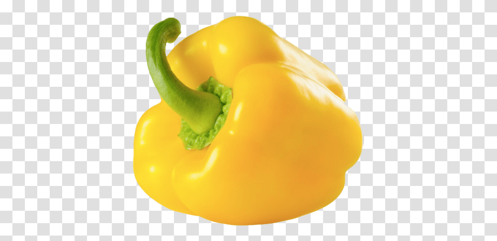 Yellow Bell Pepper Yellow Orange Pepper, Plant, Vegetable, Food Transparent Png