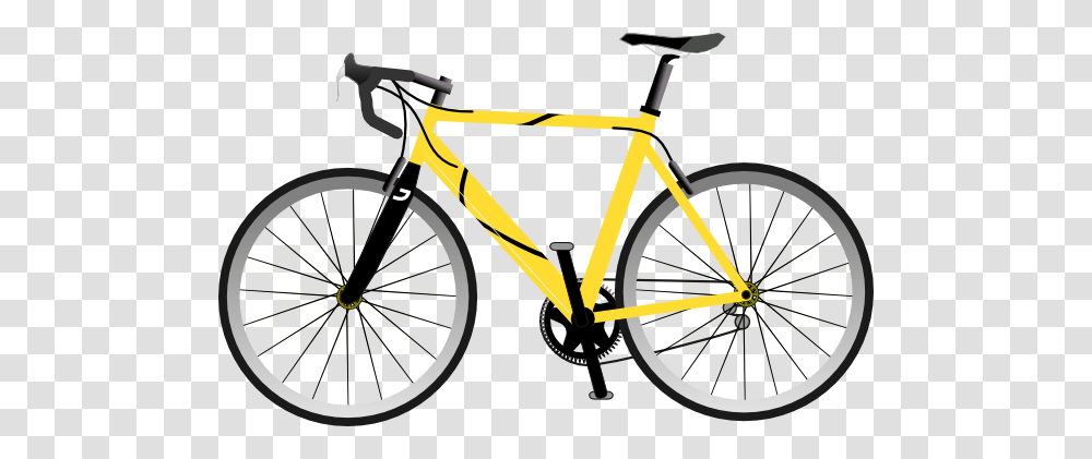 Yellow Bike Yellow Clip Art, Bicycle, Vehicle, Transportation, Wheel Transparent Png