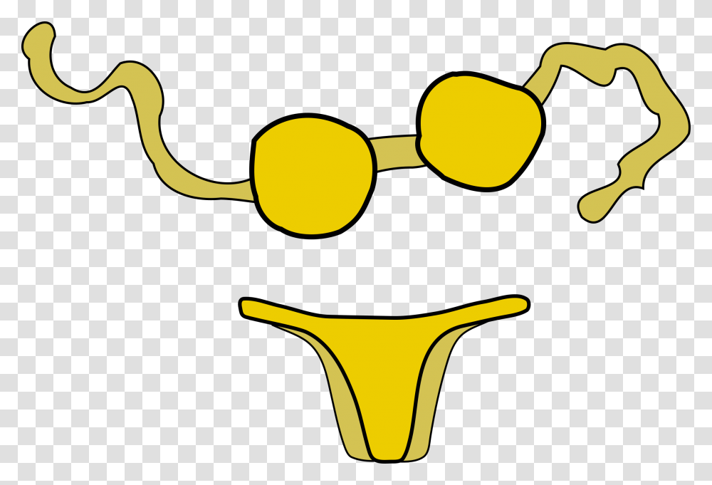 Yellow Bikini Yellow Bikini Clip Art, Apparel, Underwear, Lingerie Transparent Png