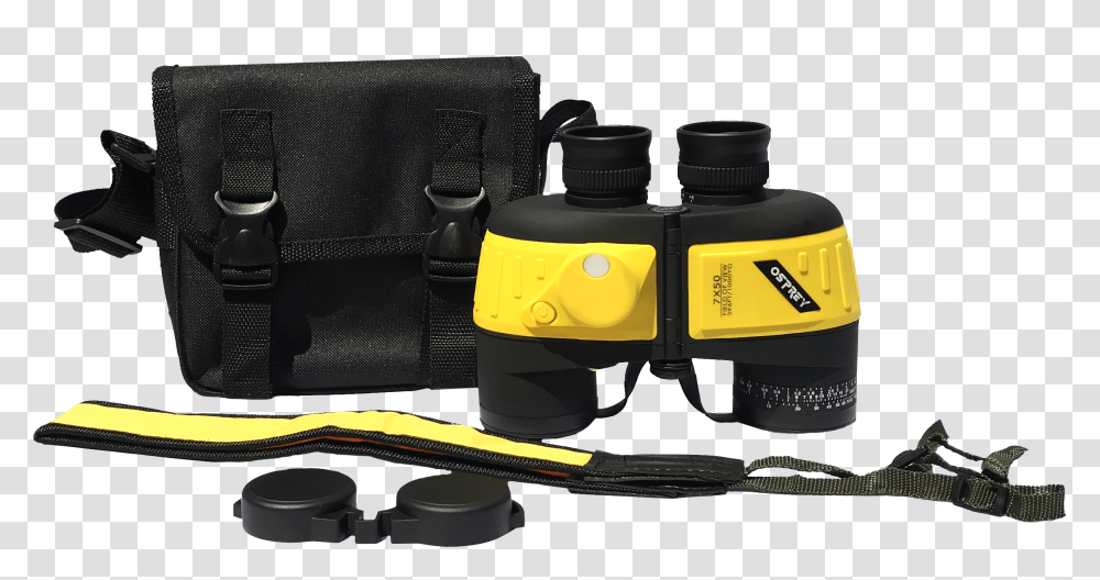 Yellow Binocular Accessories Tool Belts, Binoculars, Electronics Transparent Png