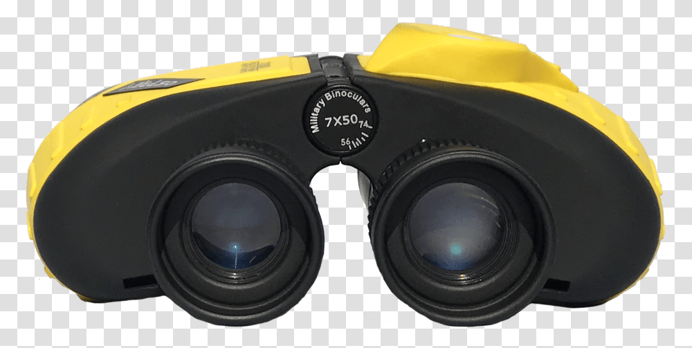 Yellow Binocular End View Camera Lens, Electronics, Binoculars Transparent Png