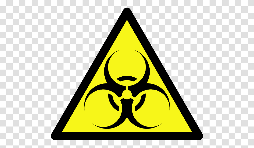 Yellow Biohazard Sign Biohazard Symbol, Triangle, Dynamite, Bomb, Weapon Transparent Png