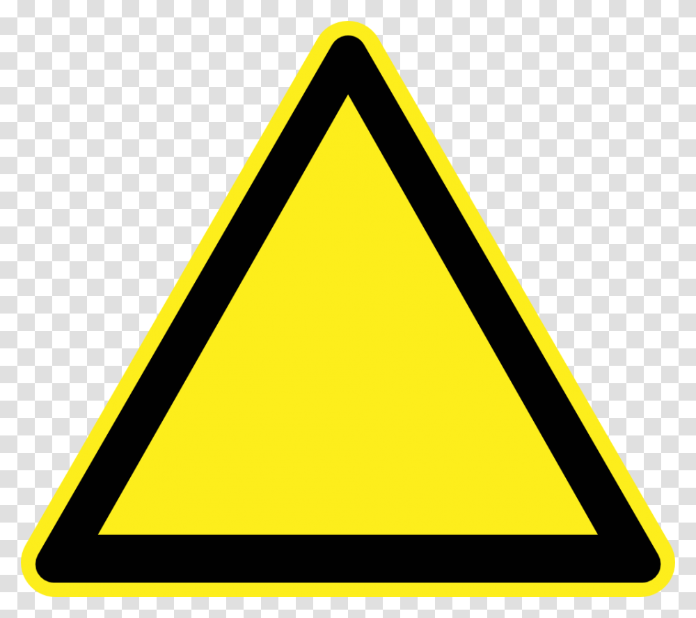 Yellow Blank Warning Sign, Triangle, Baseball Bat, Team Sport Transparent Png
