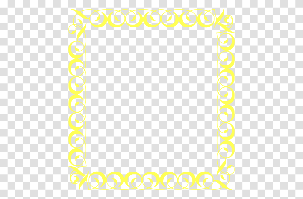 Yellow Border Clip Art, Pattern, Texture, Oval Transparent Png