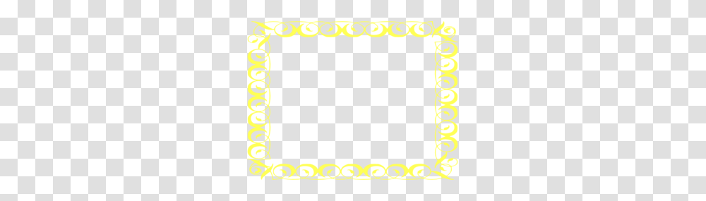 Yellow Border Frame Clip Art, Rug Transparent Png