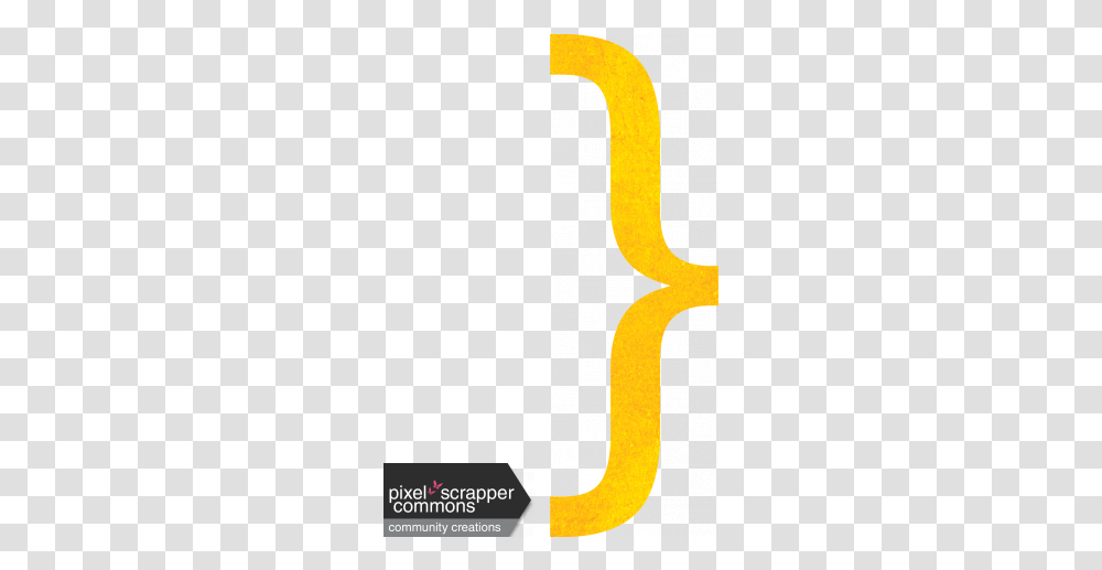 Yellow Bracket Graphic Calligraphy, Number, Symbol, Text, Alphabet Transparent Png