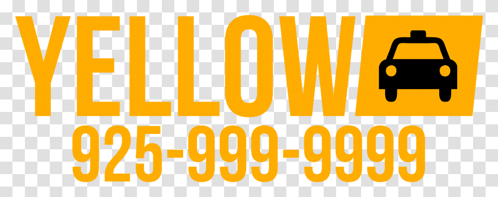 Yellow Cab Tri Valley Logo And Phone Number 925 999 Taxi Phone Number, Word, Alphabet Transparent Png