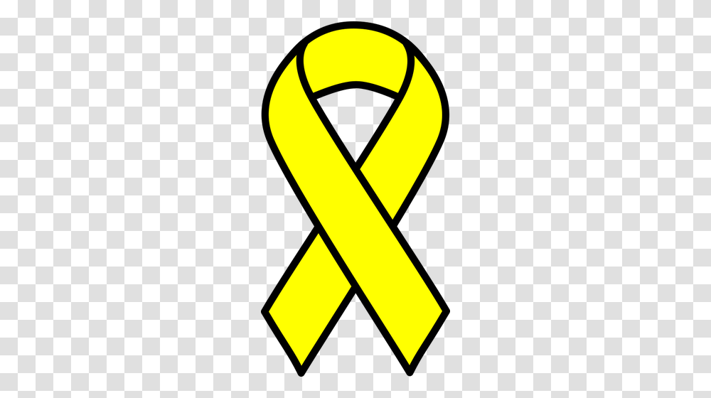 Yellow Cancer Ribbon, Lighting Transparent Png