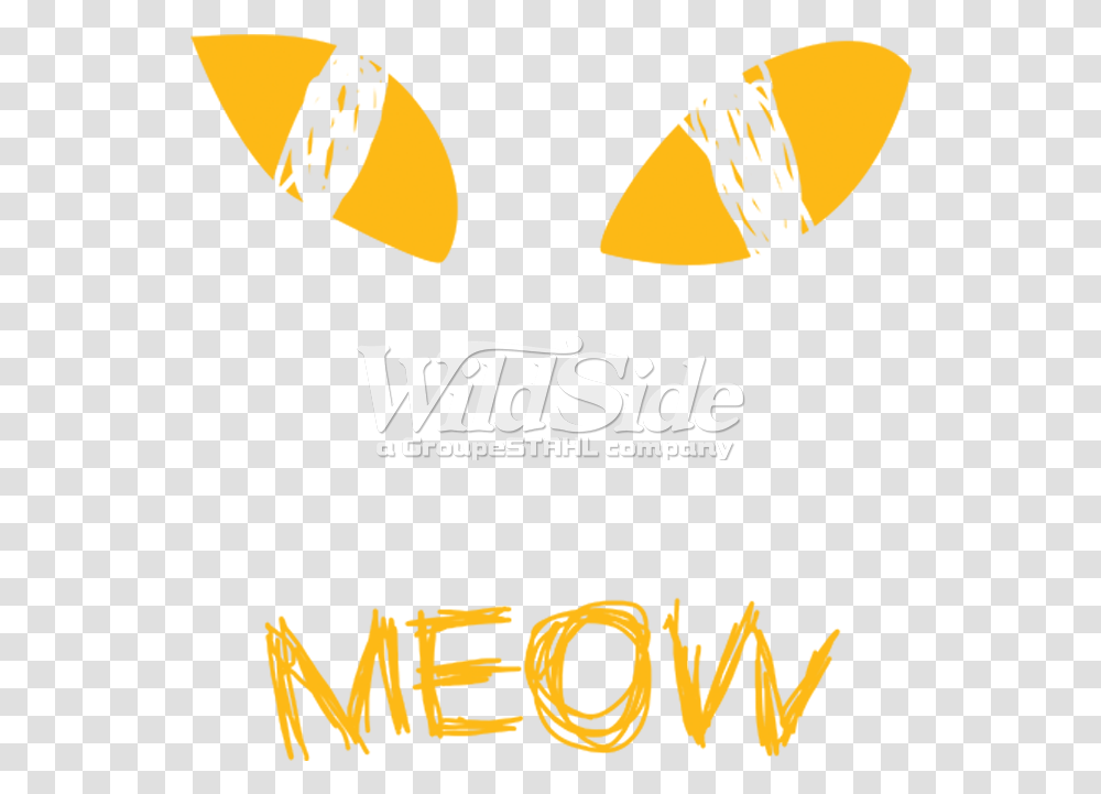 Yellow Cat Eyes, Logo, Label Transparent Png