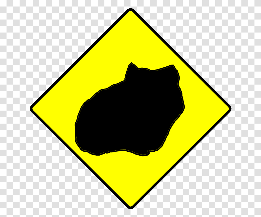 Yellow Caution Sign Clipart Pictures Photos Simbol Hazard Potassium Iodide, Road Sign, Light, Cat Transparent Png