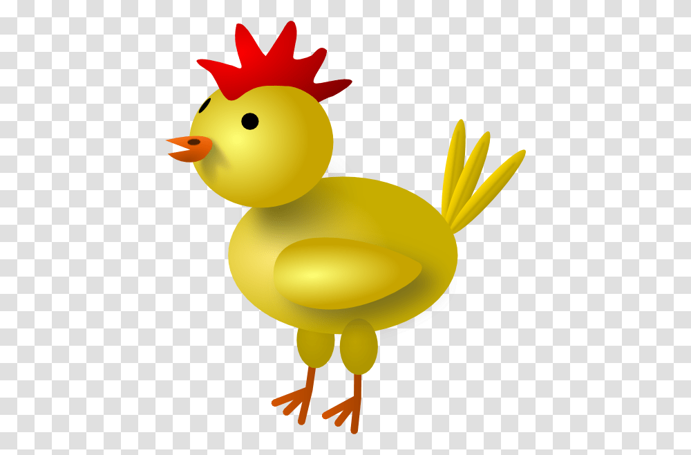 Yellow Chicken Chicken Yellow, Bird, Animal, Poultry, Fowl Transparent Png