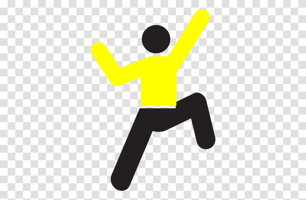 Yellow Climb Clip Art, Hammer, Silhouette, Standing, Working Out Transparent Png