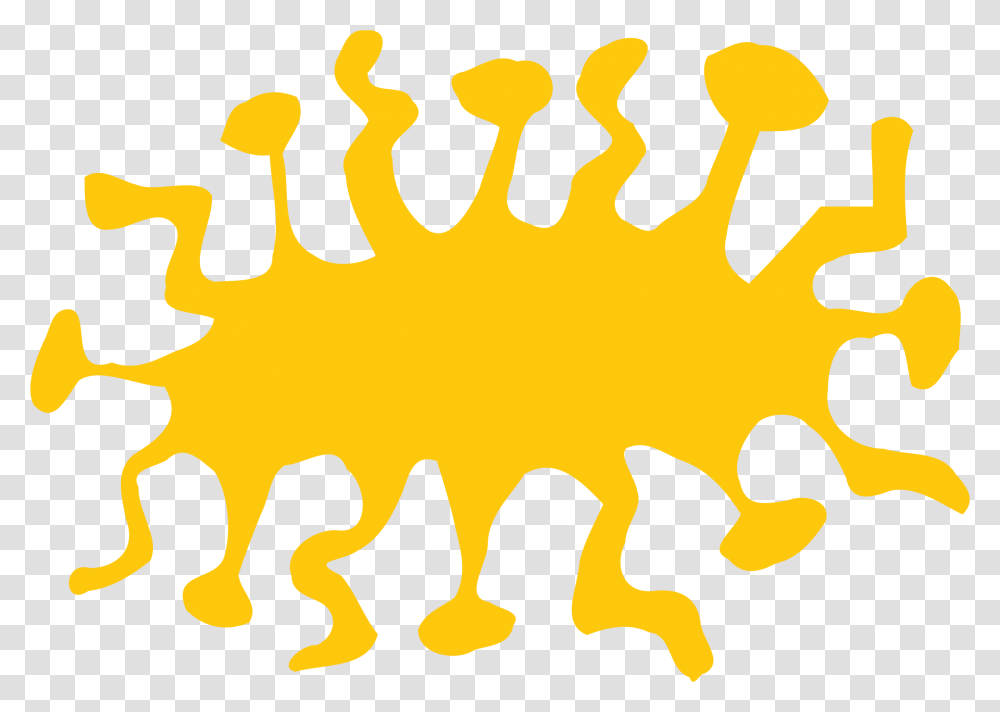 Yellow Clipart Splat Clip Art, Label, Logo Transparent Png