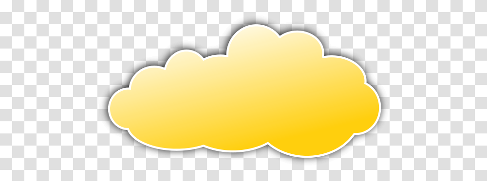 Yellow Cloud Clipart Clip Art Bay Heart, Food Transparent Png