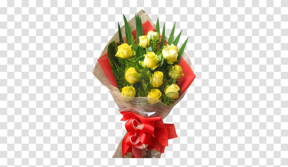 Yellow Color Roses Bouquet Bouquet, Plant, Flower Bouquet, Flower Arrangement, Blossom Transparent Png