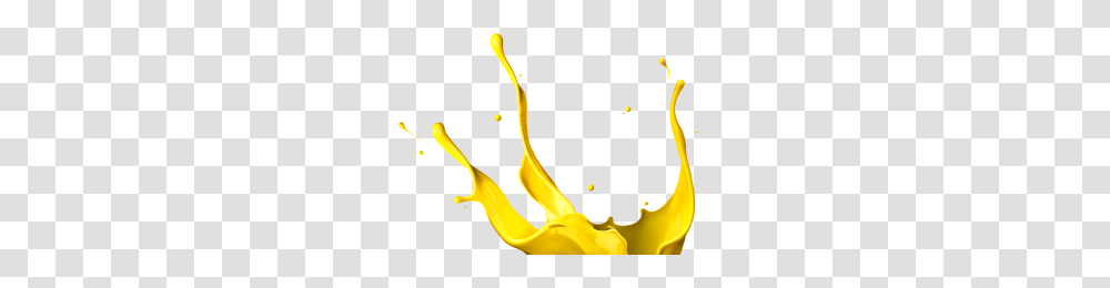 Yellow Color Splash Image, Beverage, Drink, Milk, Glass Transparent Png