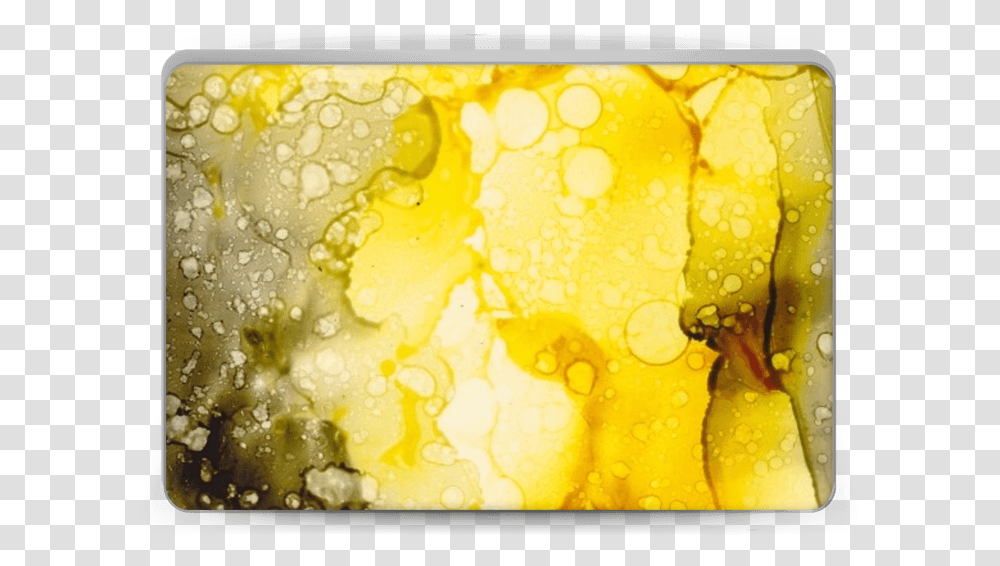 Yellow Color Splash Skin Laptop Yellow, Droplet, Plant, LCD Screen, Monitor Transparent Png