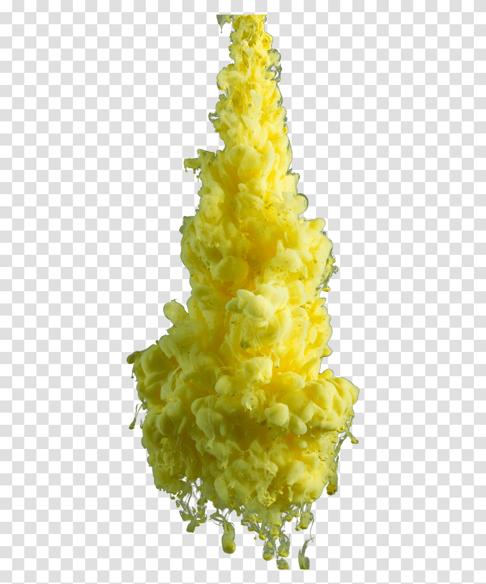 Yellow Colour Smoke, Pineapple, Fruit, Plant, Food Transparent Png