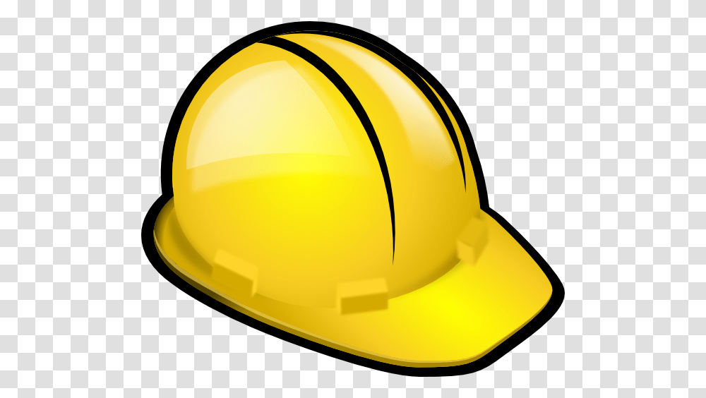 Yellow Construction Hardhat Clip Art, Apparel, Helmet, Sombrero Transparent Png
