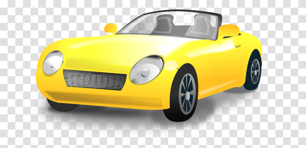 Yellow Convertible Sports Car, Vehicle, Transportation, Automobile, Tire Transparent Png