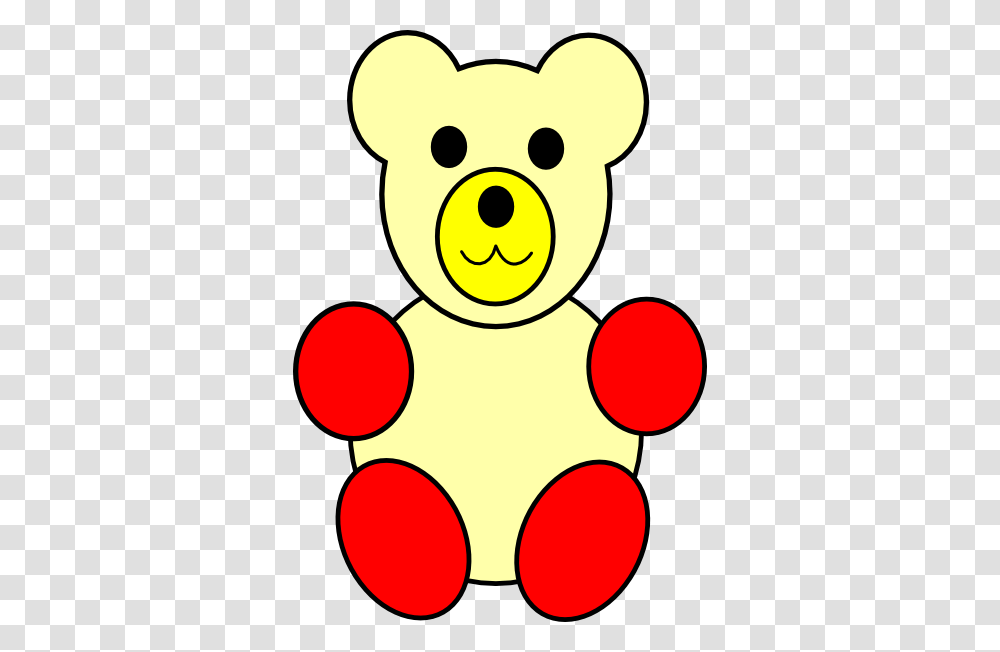 Yellow Counting Bear Red Paws Clip Art, Performer, Juggling, Toy, Teddy Bear Transparent Png