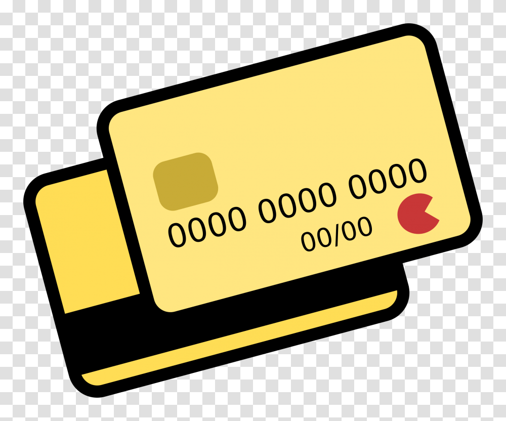 Yellow Credit Card Icons, Label, Business Card, Paper Transparent Png