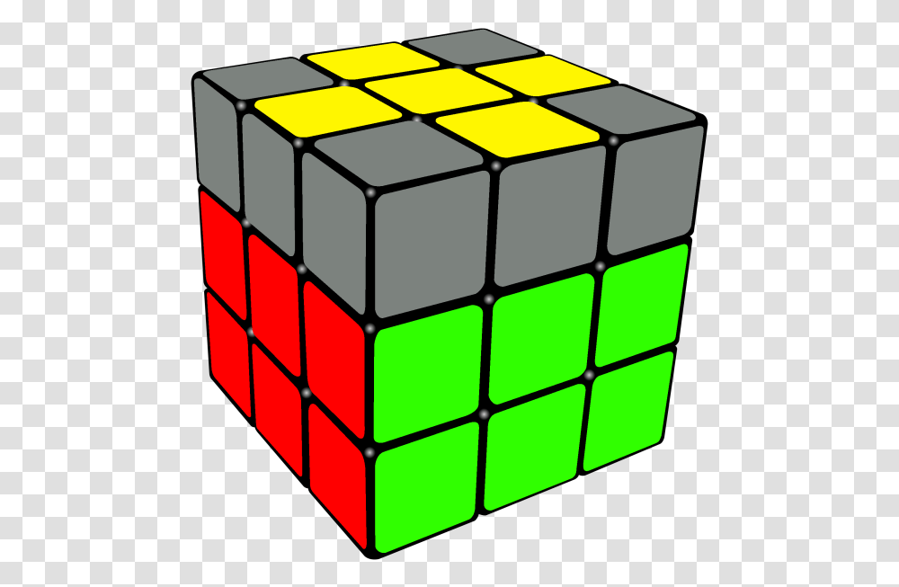 Yellow Cross On The Top Of The Rubix Ampnbsp First Layer Rubiks Cube, Rubix Cube, Grenade, Bomb, Weapon Transparent Png